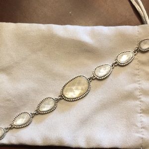 Lucky Brand white stone bracelet